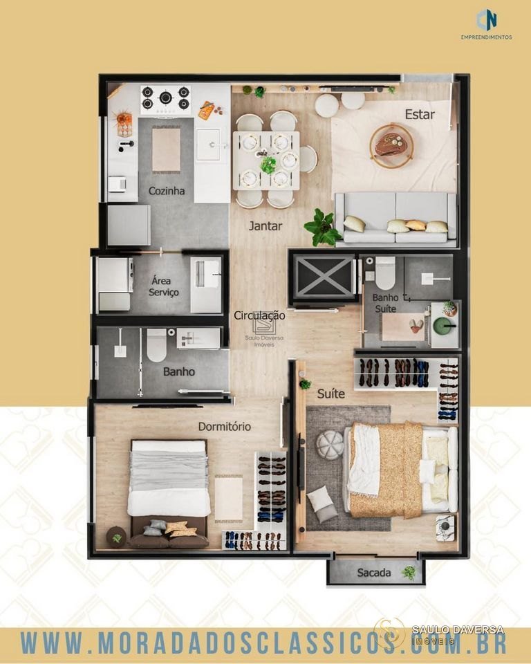 Apartamento em Residencial Belvedere — foto 4